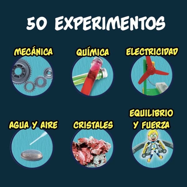Vetenskapsspel Lisciani Laboratorio ES (6 antal)
