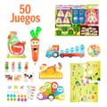Miniatyrbild 3 av 7: Utbildningsspel Lisciani Carotina Baby 50 Juegos Elektronik 4,5 x 14,5 x 3,5 cm (6 antal)