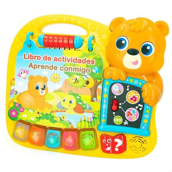 Interaktiv barnbok Winfun 26,5 x 4,5 x 23,5 cm ES (4 antal)