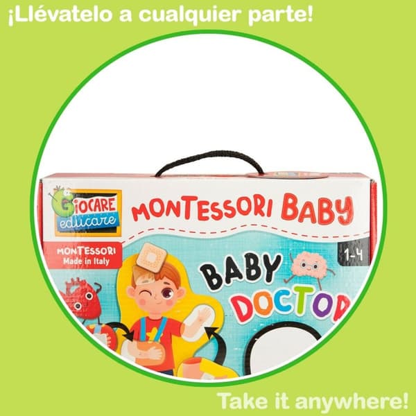 Utbildningsspel Lisciani Baby Doctor 22,5 x 0,5 x 47,5 cm (6 antal)