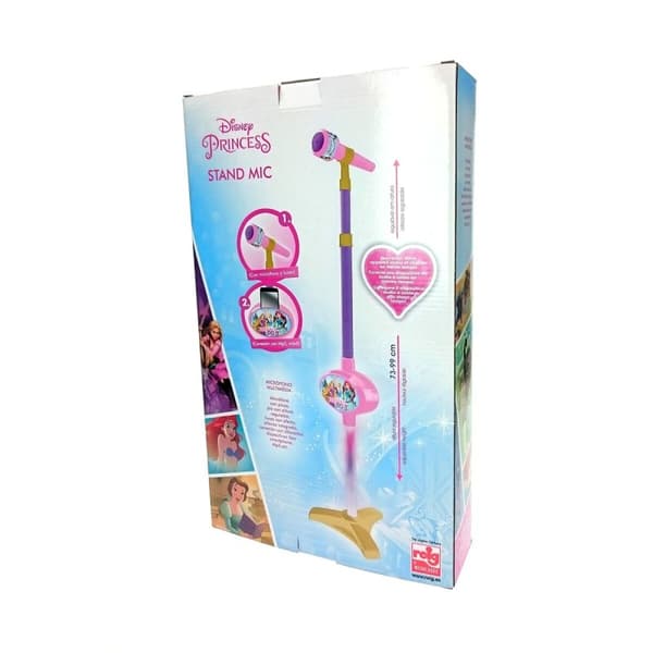 Leksaksmikrofon Disney Princess Stående MP3