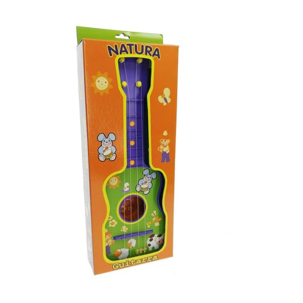Gitarr för barn Reig Purpur Grön 4 Rep