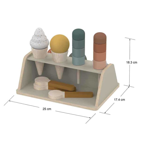 Flexa Glassset Beige