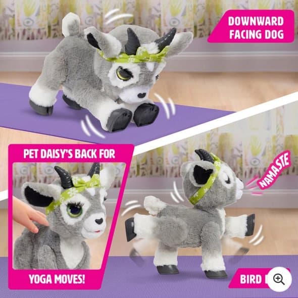 FurReal Daisy the Yoga Goat Interactive Toy