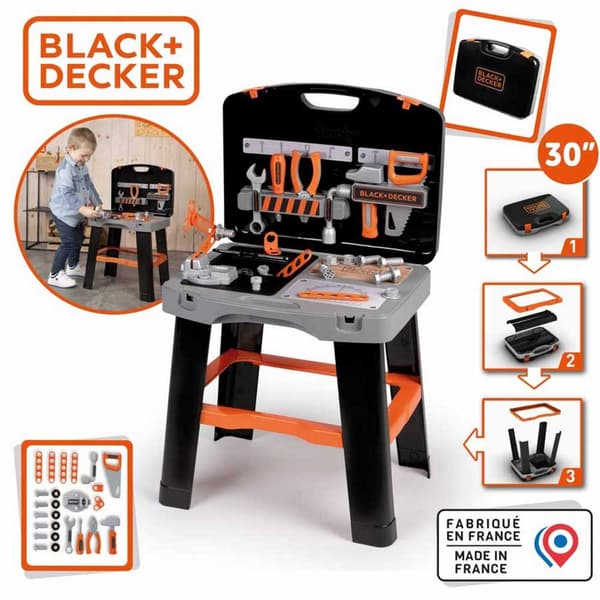 Smoby Black Decker Smart Bænk/kuffert