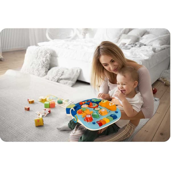 Ricokids 4in1 utbildningsbord blå 781900