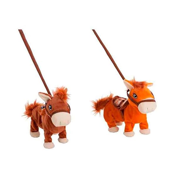 Creaciones Llopis Hesten Går En Tur Og Hvisker 26 Cm Orange