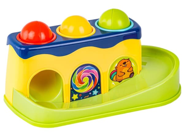 Ett arkadspel för de yngsta "Knock Ball".