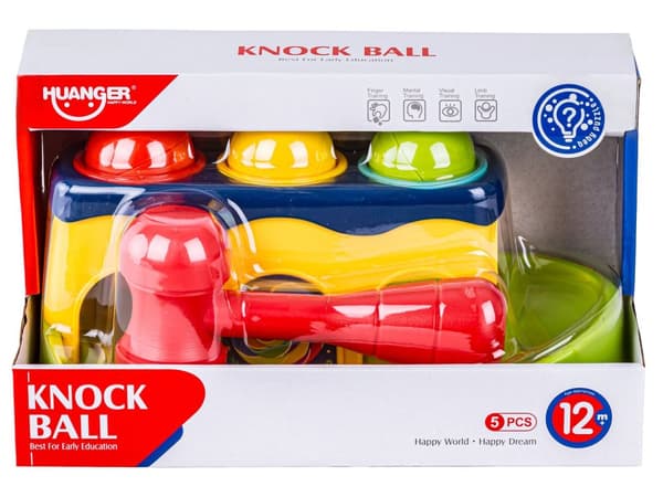 Ett arkadspel för de yngsta "Knock Ball".