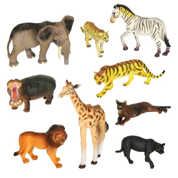 Zoo dyrefigurer legesæt 28 stk.
