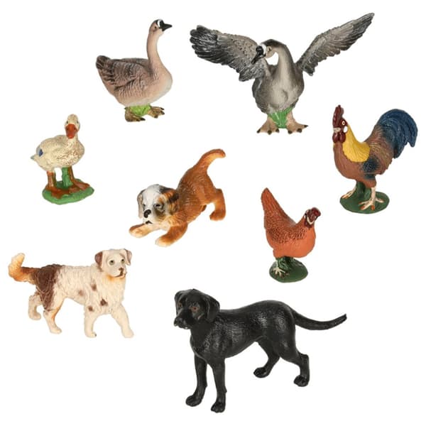 Zoo dyrefigurer legesæt 28 stk.