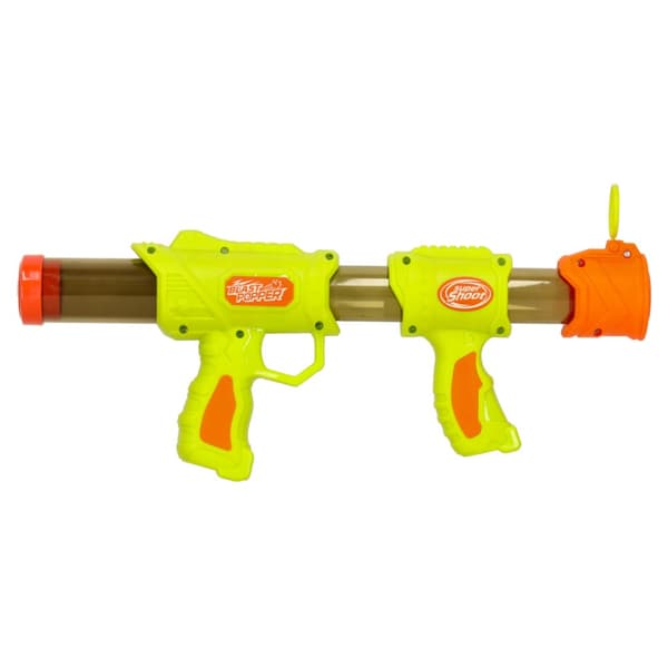 Riffelpistol med 2-i-1 kugler, grøn