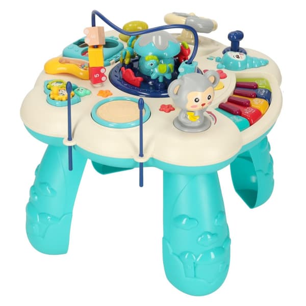 Blått pedagogiskt pianobord Bibi-inn