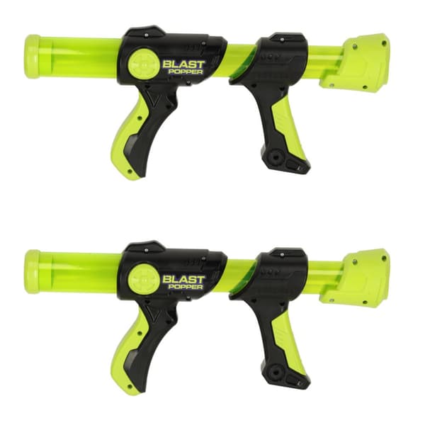Skumkuglepistol x2 sæt + beskyttelsesmaske x2