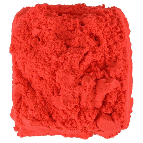 Kinetisk sand 1 kg i röd påse