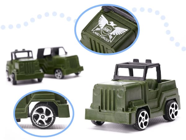 Soldater militärbasfigurer set 307 bitar.