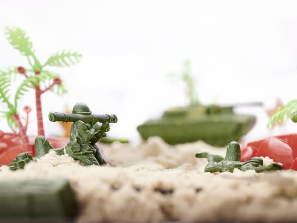 Soldater militärbasfigurer set 307 bitar.