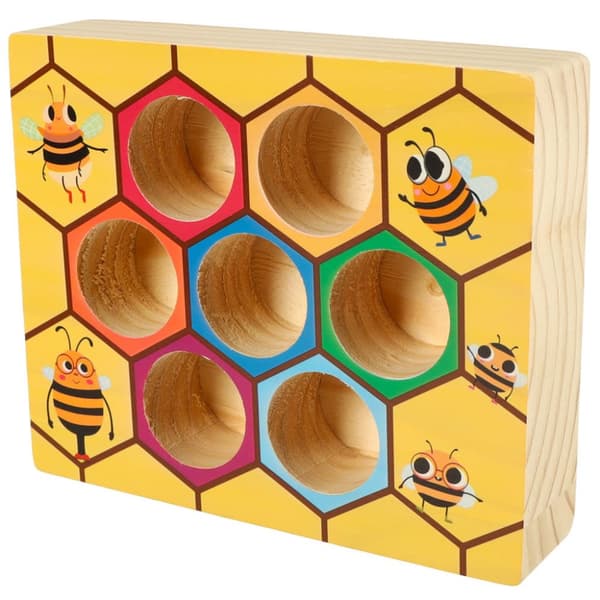 Montessori bi honeycomb pedagogiskt spel