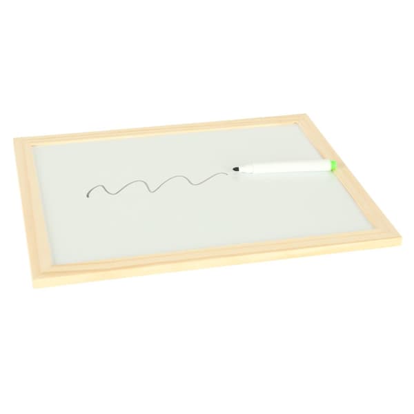 Magnetisk multifunktionell gårdskrittavla + krita, markör och svamp