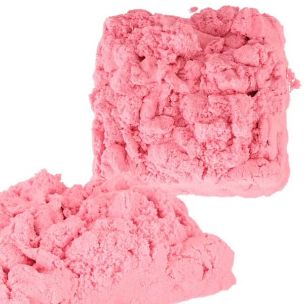 Kinetisk sand 1 kg i en pink pose