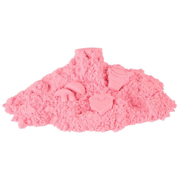 Kinetisk sand 1 kg i en pink pose
