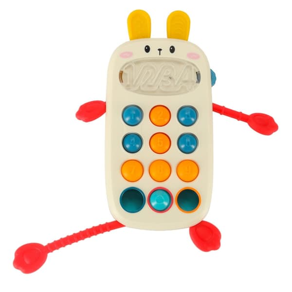 Bibi-inn telefonleksak med sensorisk bitring för bebisar