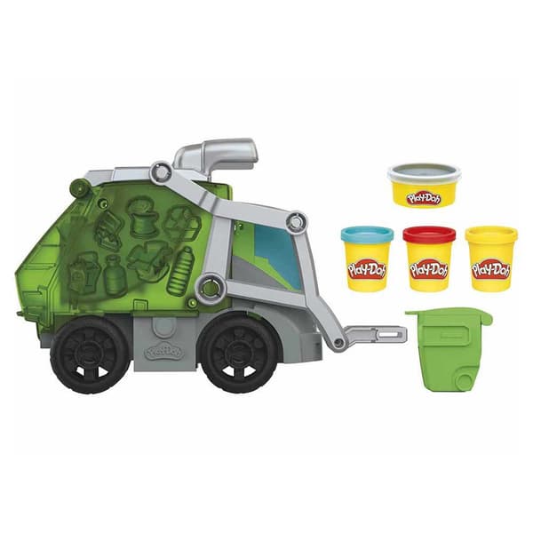 Play-doh Hjul Camión De Basura Playdoh Silver