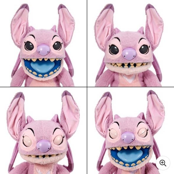 Disney Stitch Angel Real FX Puppet Interactive Toy