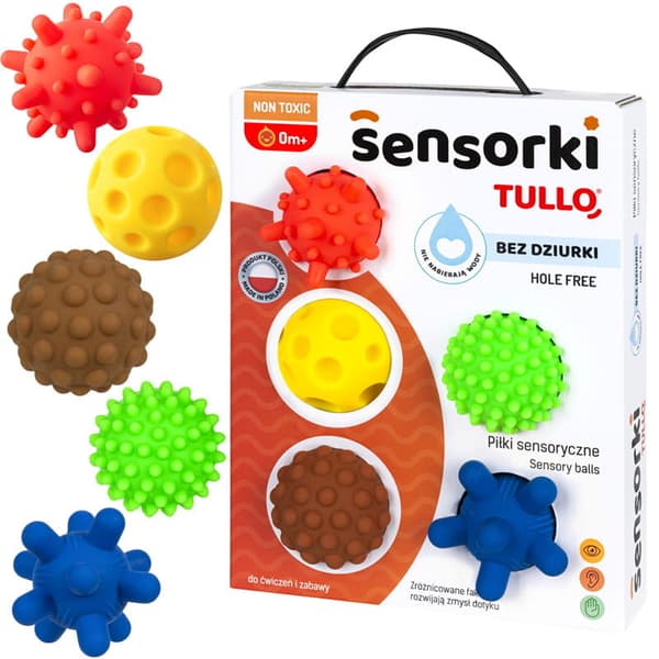 Sansebolde til vand Sensorki Uden Hul 5 stk. Sæt med 2, Tullo