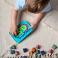 Miniatyrbild 2 av 6: WigglyToy blå - sensorisk leksak