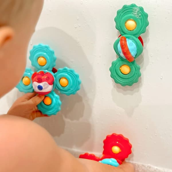 Woopie Baby Spinner Sanselegetøj med sugekop
