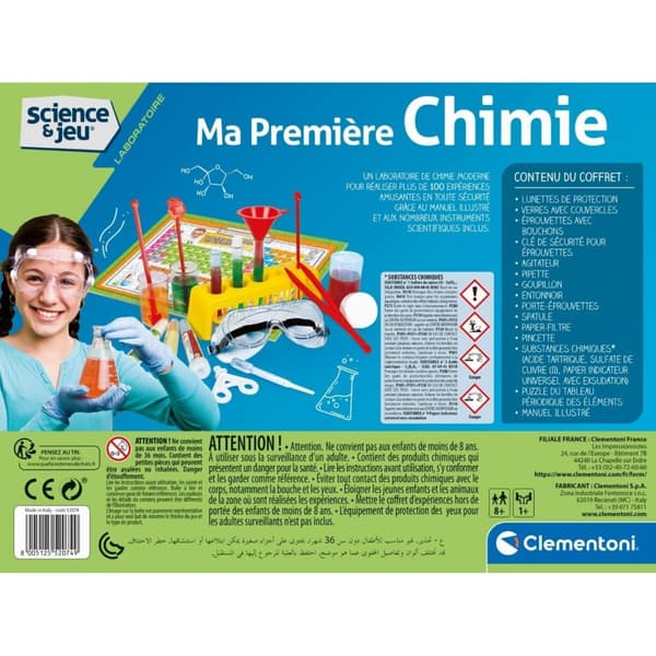 Vetenskapsspel Clementoni My first chemistry (FR)