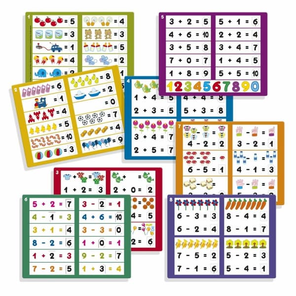 Utbildningsspel Diset 63752 Lär dig Plus och Minus-spel