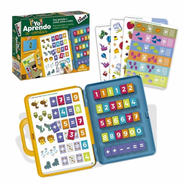Utbildningsspel Diset 63752 Lär dig Plus och Minus-spel