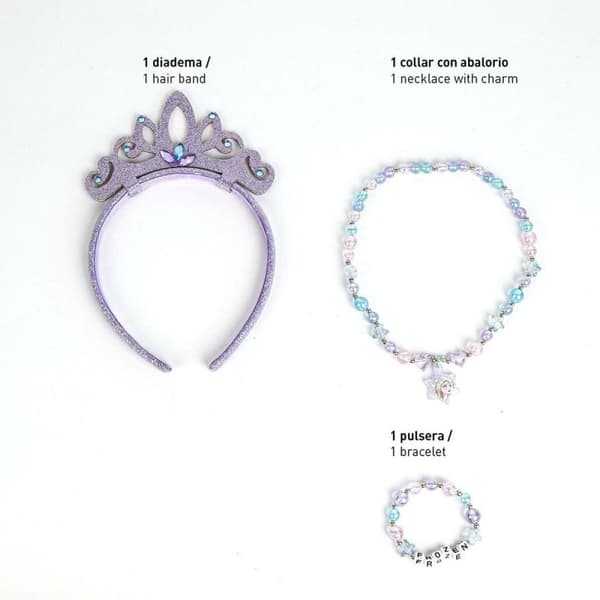 Necklace and Bracelets set Frozen