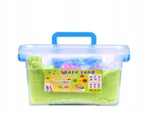 KINETISK SAND 3kg LISTER + POOLSANDLÅDA XXL