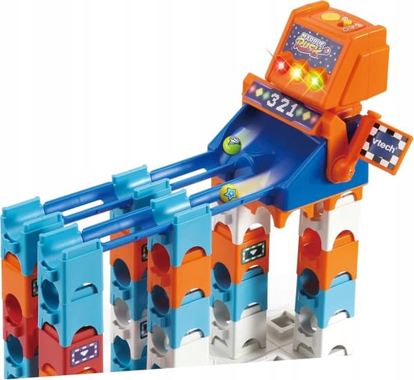 VTech Marble Rush Racing-sæt med 78 dele. marmorbane