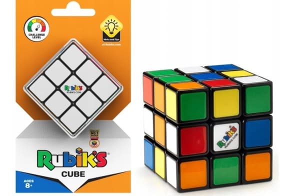 ORIGINAL RUBIK'S TERNING 3*3 3x3 UDEN KLISTREMÆRKER