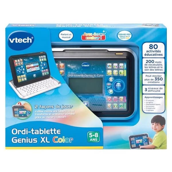 VTECH - Genius XL Color - Lasten tabletti - Musta