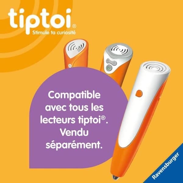 Ravensburger tiptoi interaktiv jordglob - 4005556001910 - Från 7 år