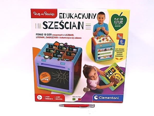 PROMO Clementoni Pedagogisk Kub Jag Lär Leker 50695 p6