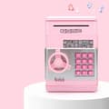 Miniatyrbild 2 av 2: Elektronisk Spargris, Interaktiv Pengahantering, Digital Myntspårare,Rosa