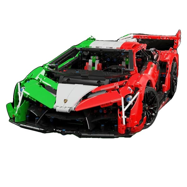 Tech Sport Auto Byggesæt, 3611 Dele, DIY Samling, For Aldersgrupper 6 år og Opad,10222 3611PCS