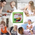 Miniatyrbillede 6 af 8: Sensorisk Tyggevenlig Badebog til Babyer - Vandtålig Aktivitetsbog med Knitrelyde & Tosproget Indhold | Blød Tandkønslegetøj + Forælder-Barn-Interakti