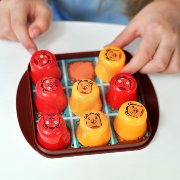 WOOPIE IQ Logic Game 2-i-1 Tre i træk