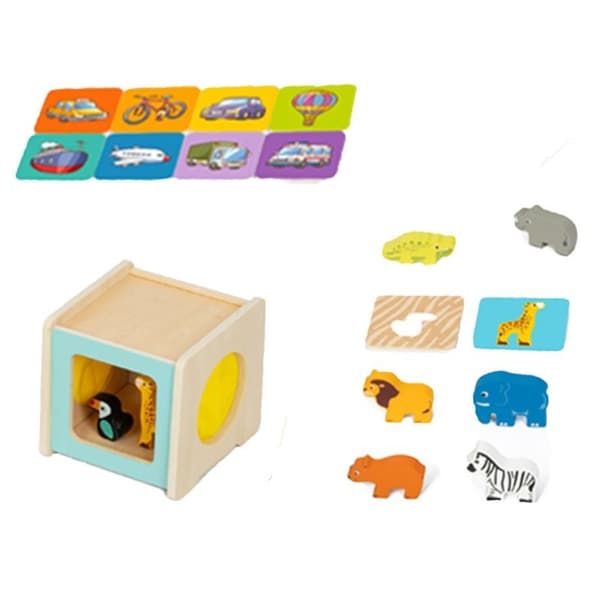Box XXL Montessori Educational 7in1 Sensory 31-36 kuukautta Lumarko!