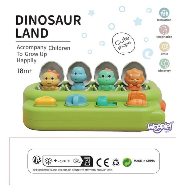 Opetuslelu Pop-up-dinosaurukset Lumarko!