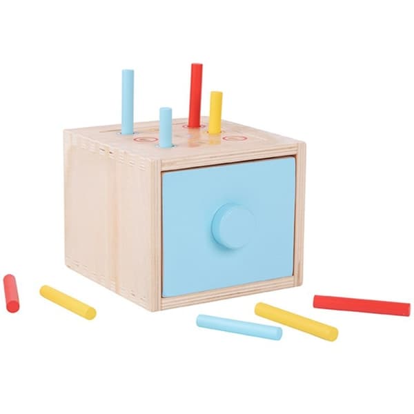 Puinen opetuslaatikko Montessori-lajittelija Lumarko!