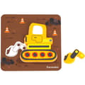 Miniatyrbild 5 av 11: Träpusselklossar Fordon Montessori FSC Lumarko!
