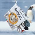 Miniatyrbillede 5 af 7: Lollanda Aktivitetslegetøj – grå-hvid stofbog til baby, læringslegetøj, sanselegetøjsbog, blød børnebog til babyer, med dyremotiver